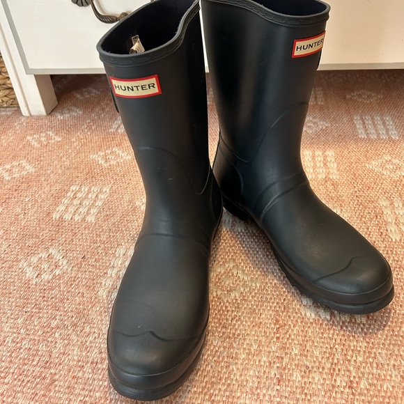 Hunter Shoes - Hunter Boots, Navy, Size 10